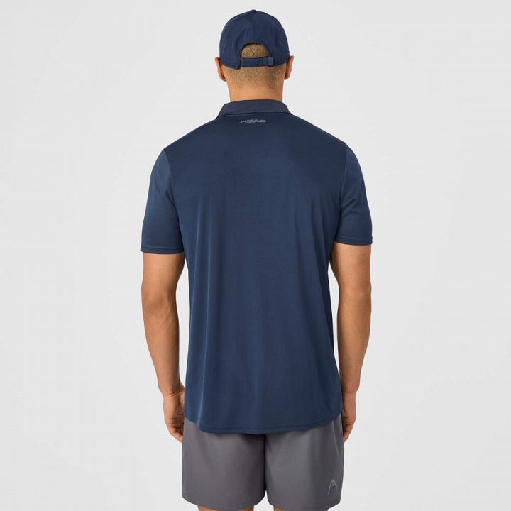 Head Club 25 Tech Polo Shirt Navy